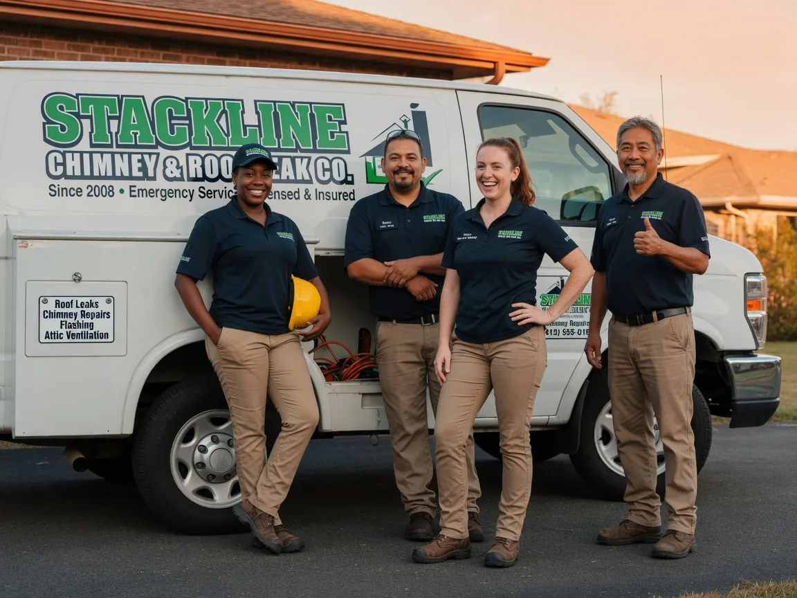 Chimney flashing repair company in Blue Rock, OH